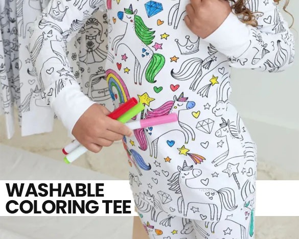 Colouring Washable Clothes