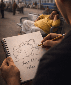 Just Chill Kaka T Shirt | The Desi Mood We All Wish We Had