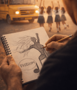 Freedom Girl T-Shirt | Born to Be Free | Bold Streetwear for Independent Souls